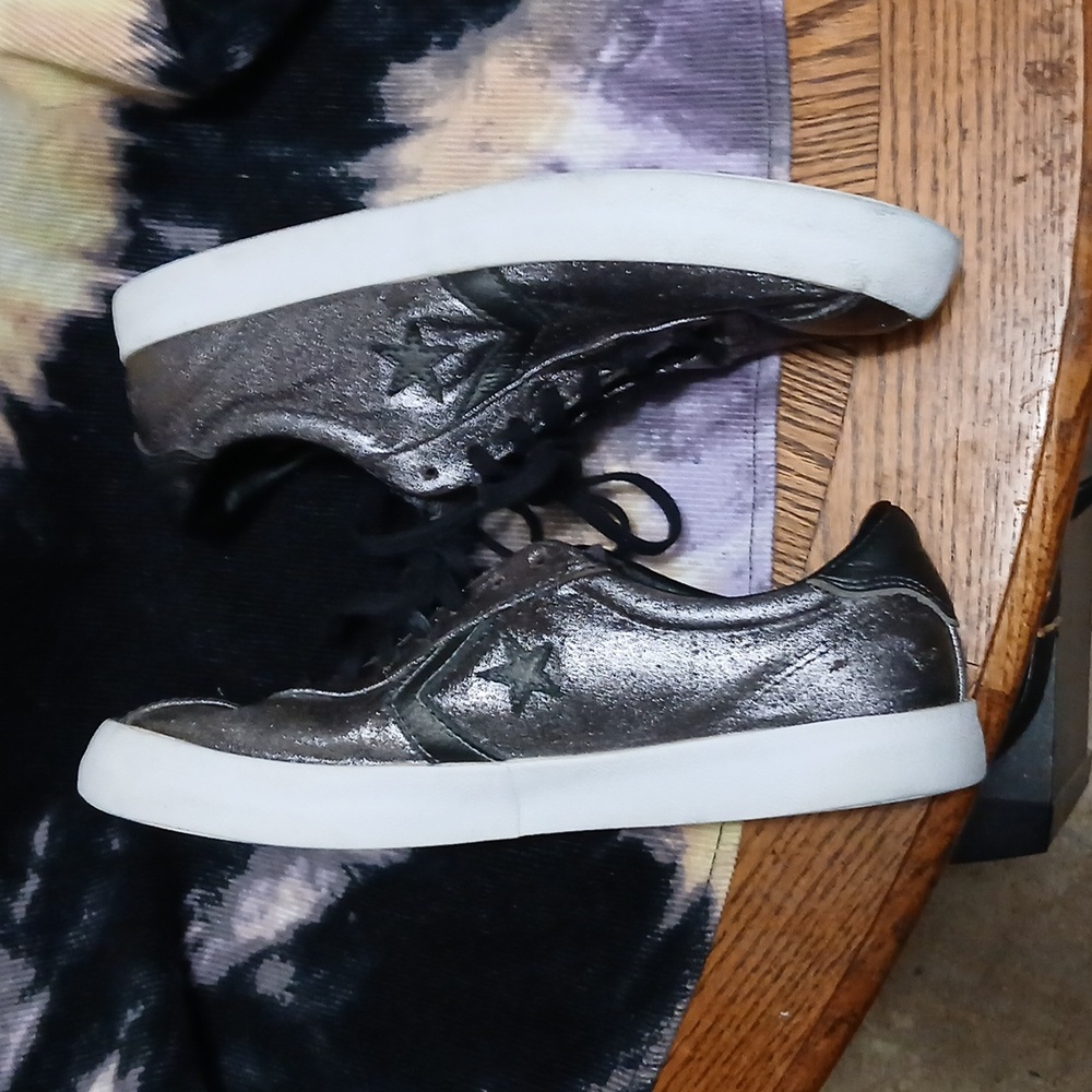 Converse‎ Metallic Gold W Blk. Star, Women's Sz.10 - Picture 3 of 16